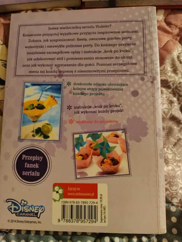 Disney Violetta. Sekrety i marzenia, przyjęcia, sekrety urody