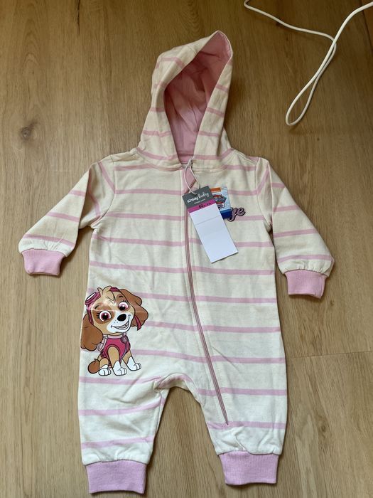 Nowy pajacyk kombinezon dresowy Psi Patrol Sinsay 62