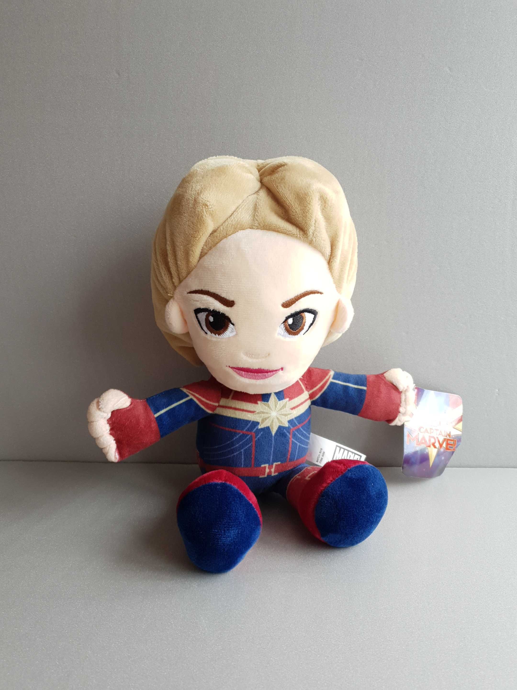 Мягкая плюшевая игрушка Marvel Avengers Captain Marvel