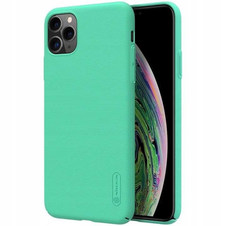 Nillkin  Super Frosted Shield Etui Apple iPhone 11 Pro Max mietowe