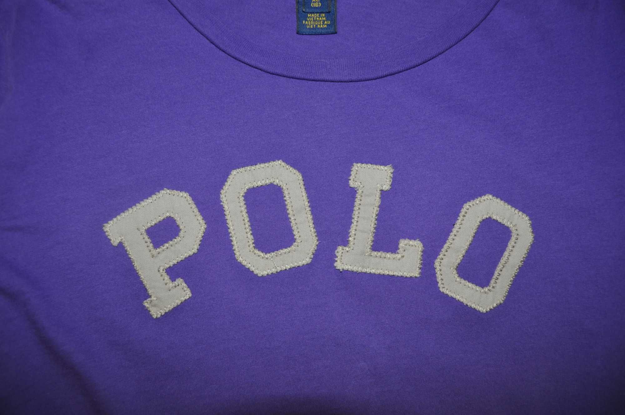 Хлопковая футболка polo ralph lauren