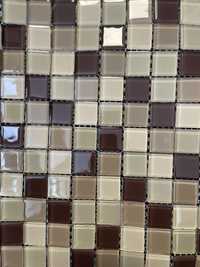 Mozaika Dune Malla Cristal Beige Brillo