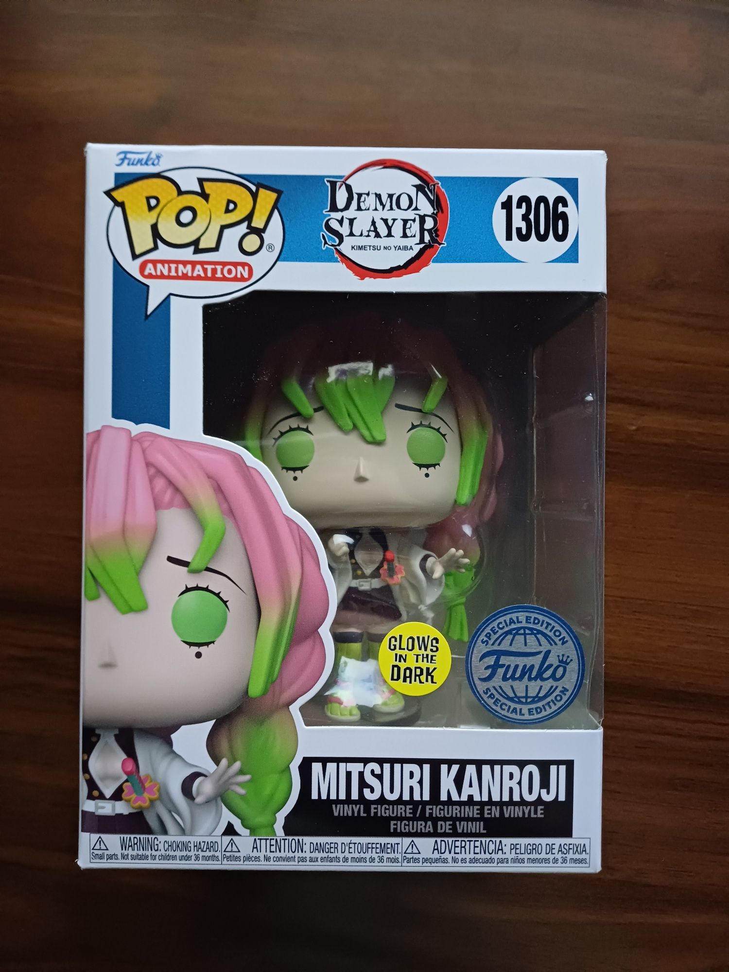 Funko Pop Demon Slayer 1306 Mitsuri Kanroji GITD