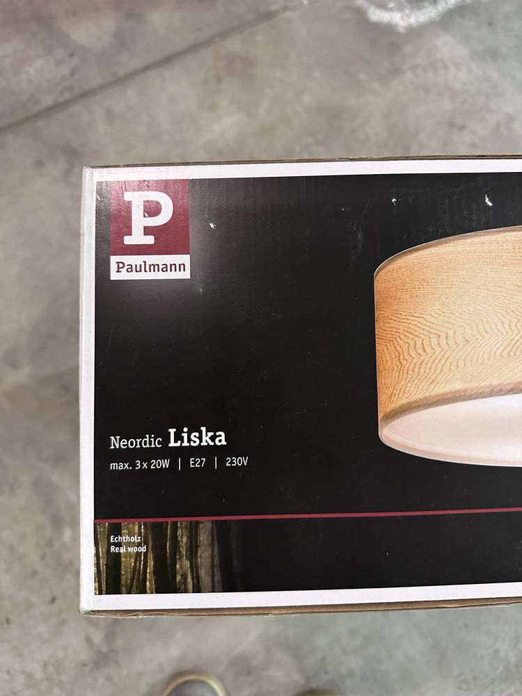 Lampa sufitowa: Paulmann Neordic Liska