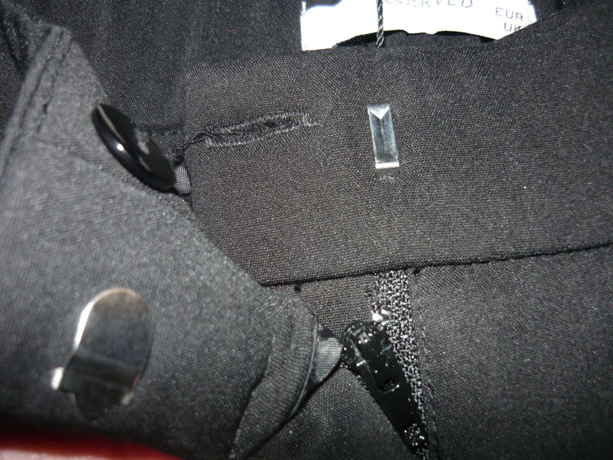 Spodnie damskie czarne, eleganckie