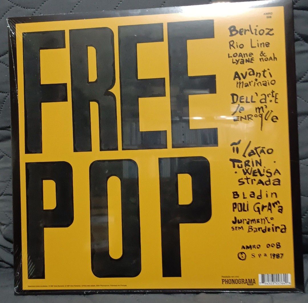 Pop Dell'arte "Free Pop" LP (Reed. 180g) RARO