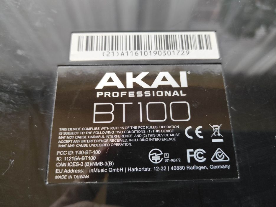 Adapter Akai BT100