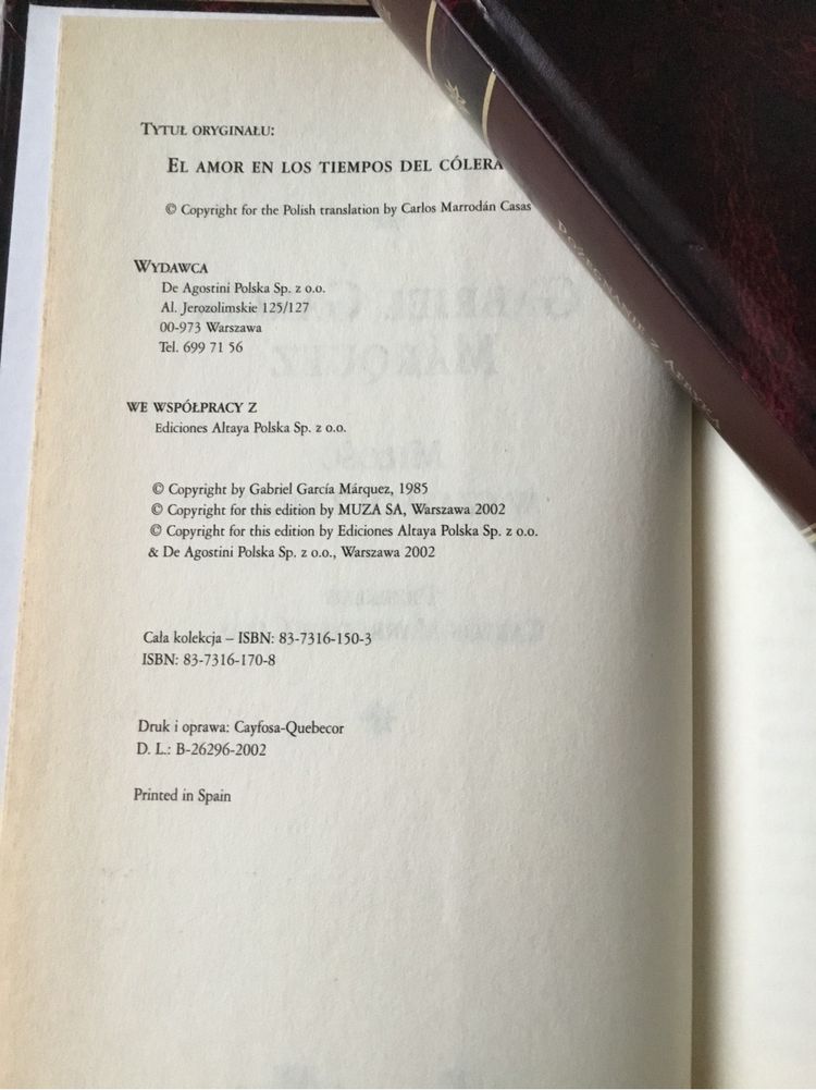 Książki oryginalna oprawa