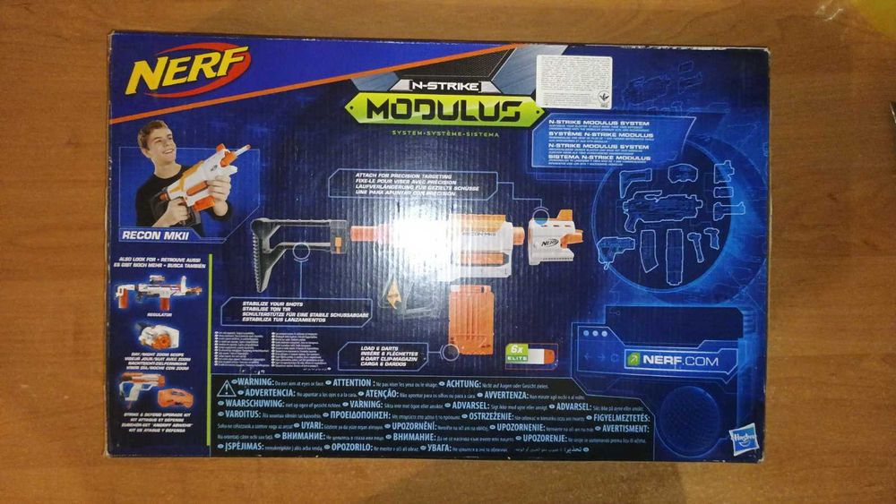 Іграшковий бластер Nerf Modulus Recon MKII поновлена коробка