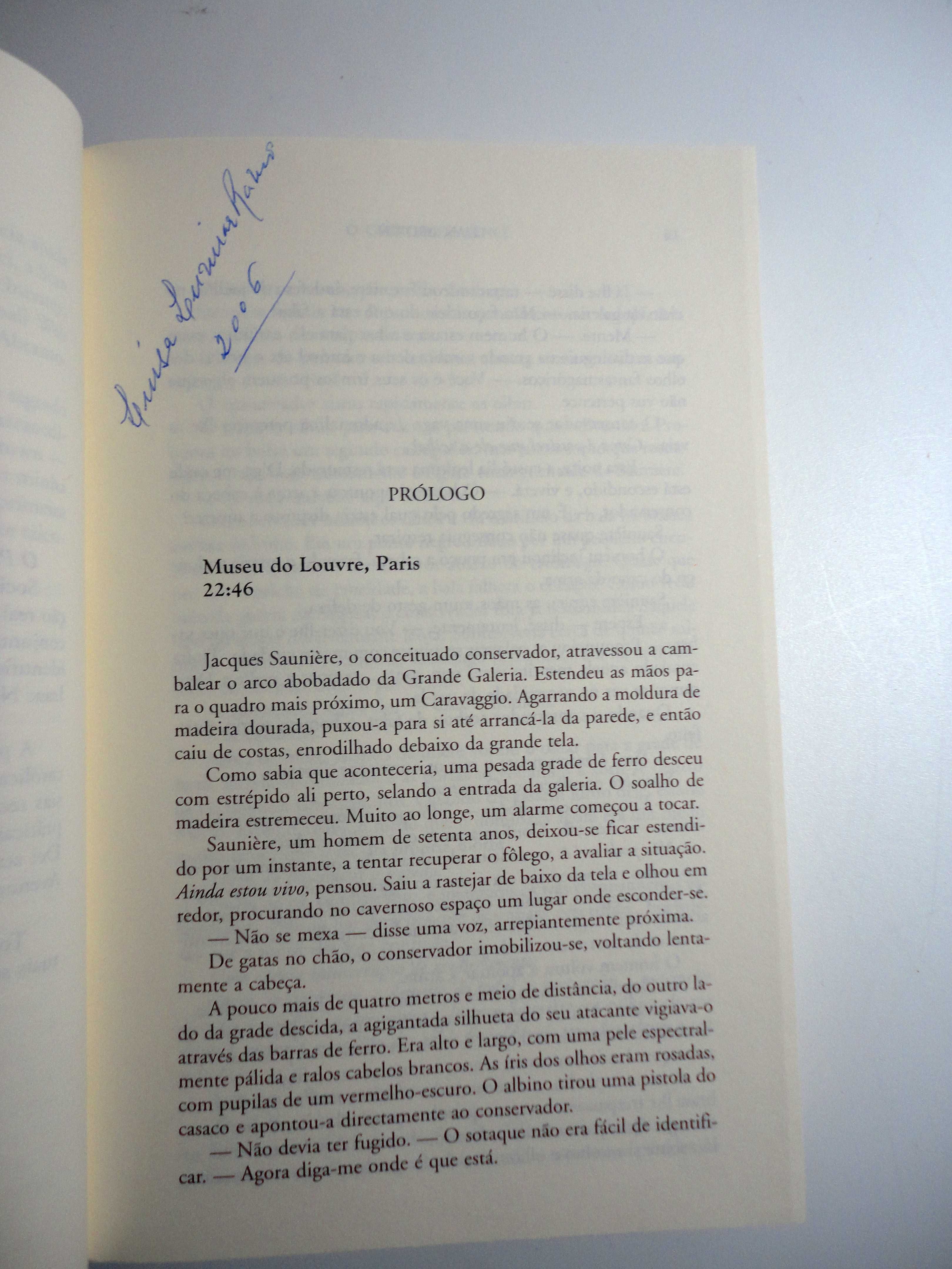 "O Código Da Vinci" (Dan Brown)