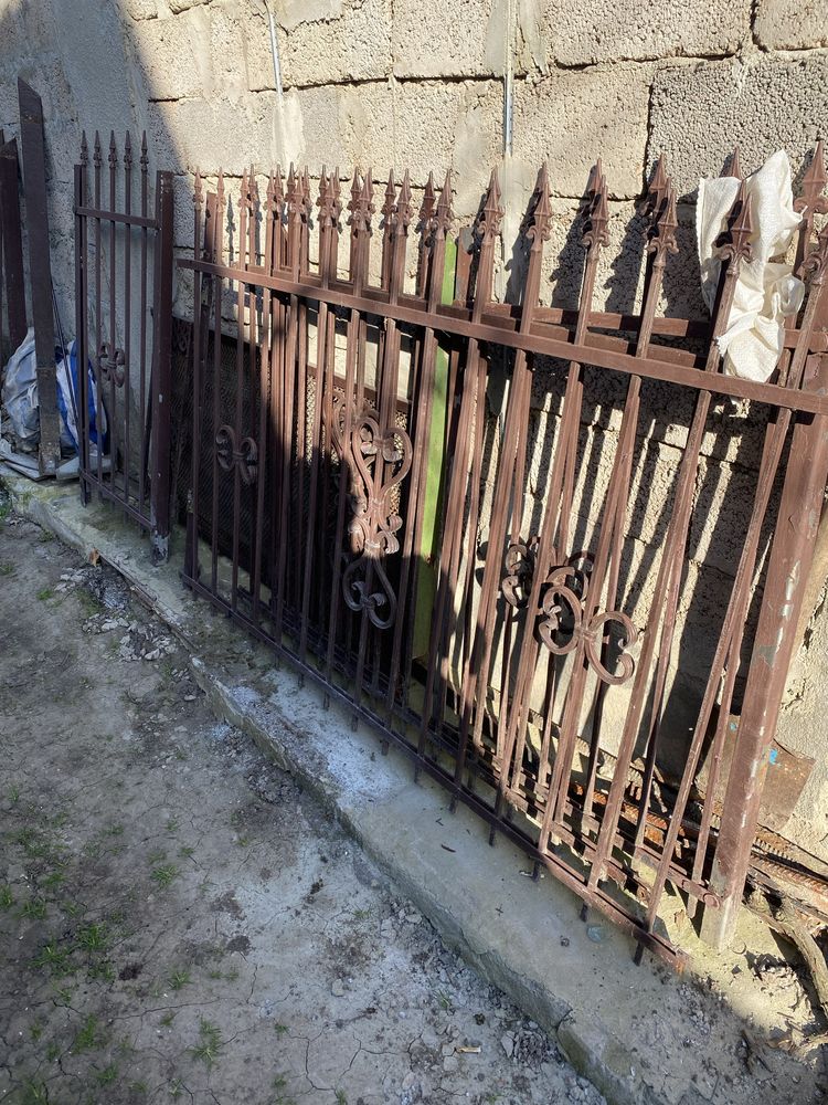 Продам железный забор - ограда.