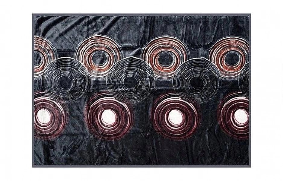 Koc Akryl Kolorowy A-760 Gruby Pled 160x210