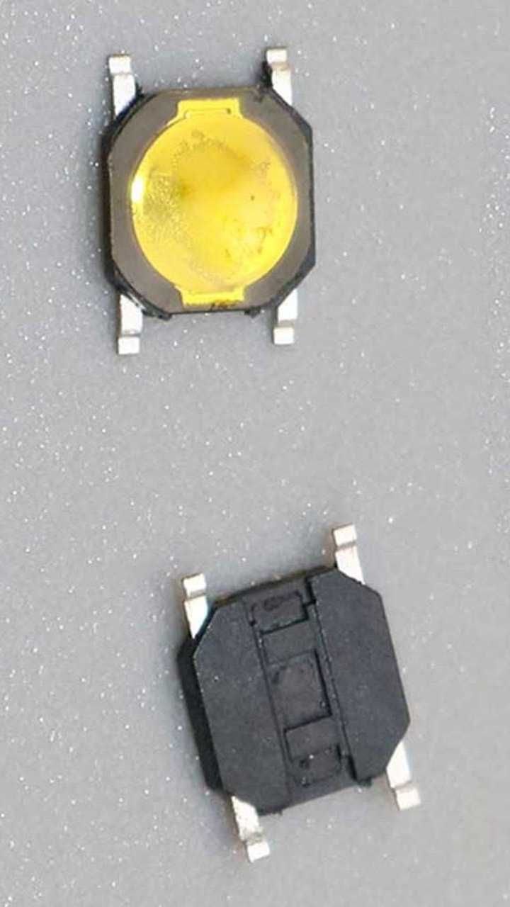 120 botões micro switch para placas de telemóveis ou chaves auto