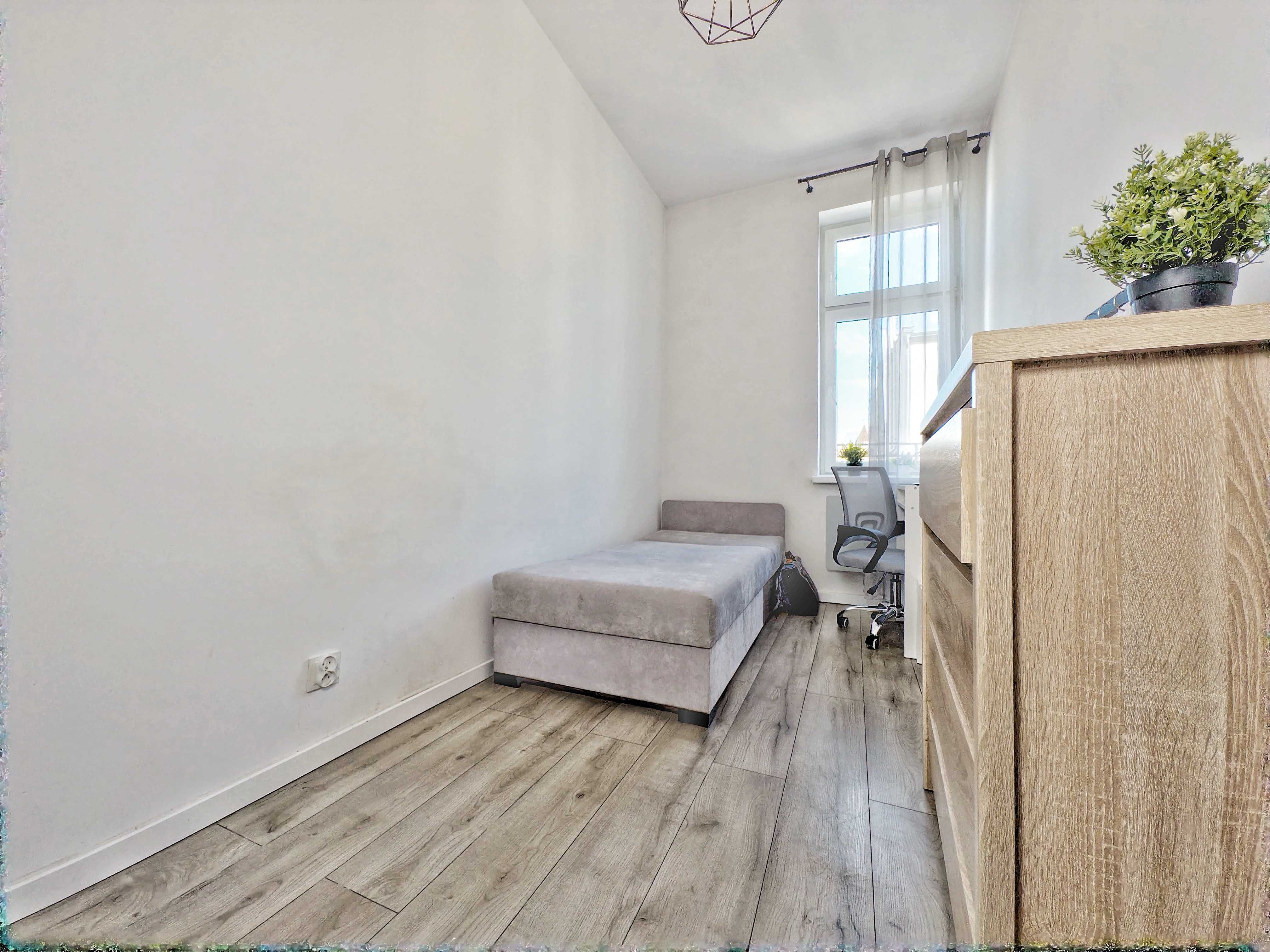 Pokój jednoosobowy | tramwaj 180m | Politechnika Wrocławska 900m