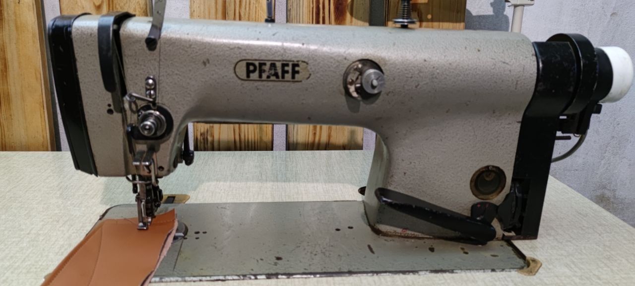 Pfaff 487 швейная машина с двойным продвижением материалов