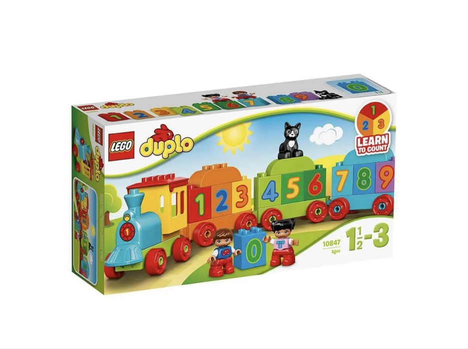 Lego Duplo потяг з цифрами  10847