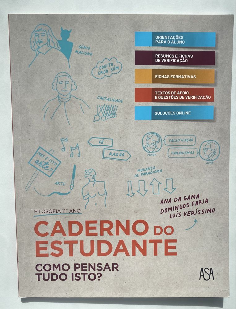 Manual e caderno de atividades “Como pensar tudo isto?” Filosofia 11