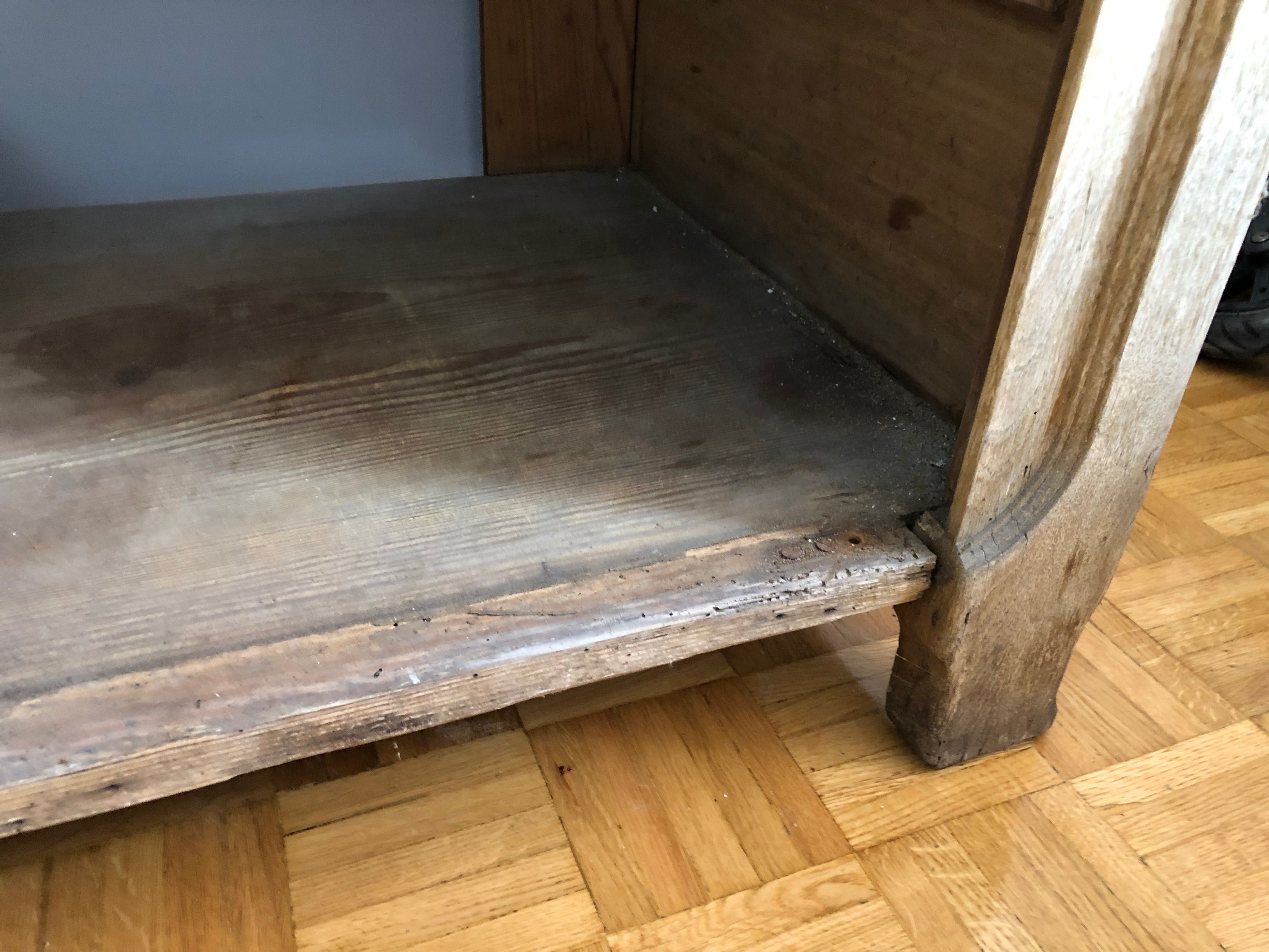 Szafka Komoda drewniana zabytkowa do renowacji Vintage