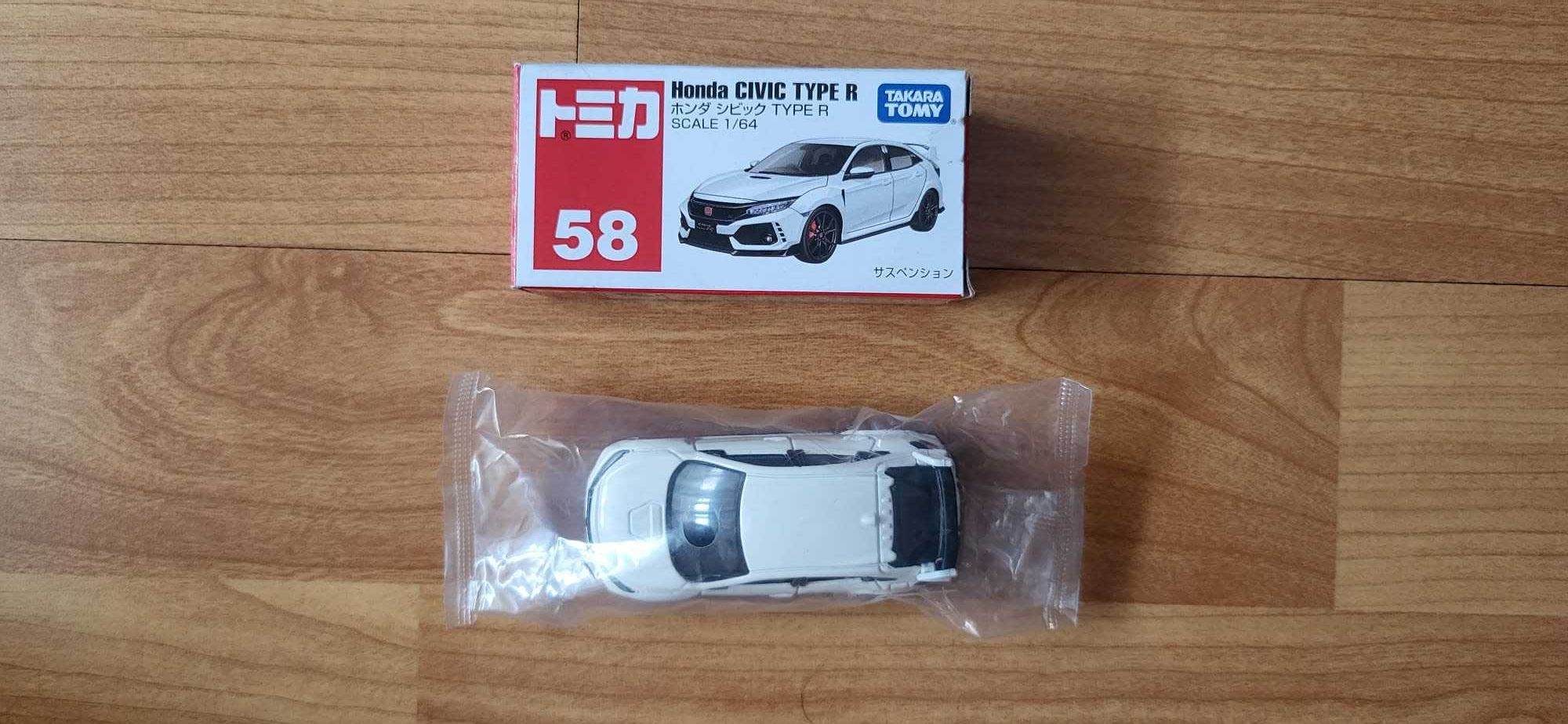 Miniatura Tomica Honda Civic Type R FK8 1/64