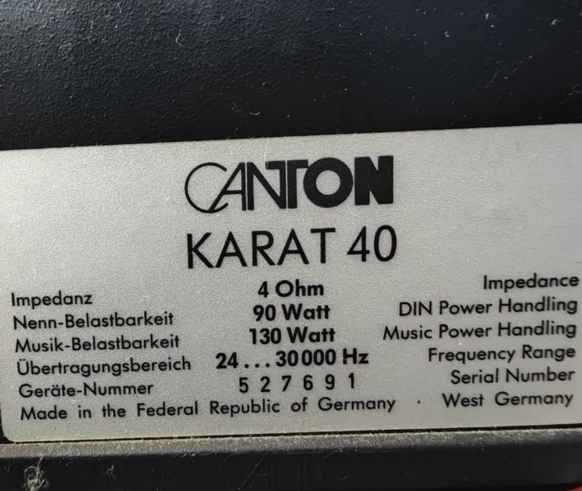 Zestaw Wzmacniacz stereo Pioneer z kolumnami Canton w pełni sprawny