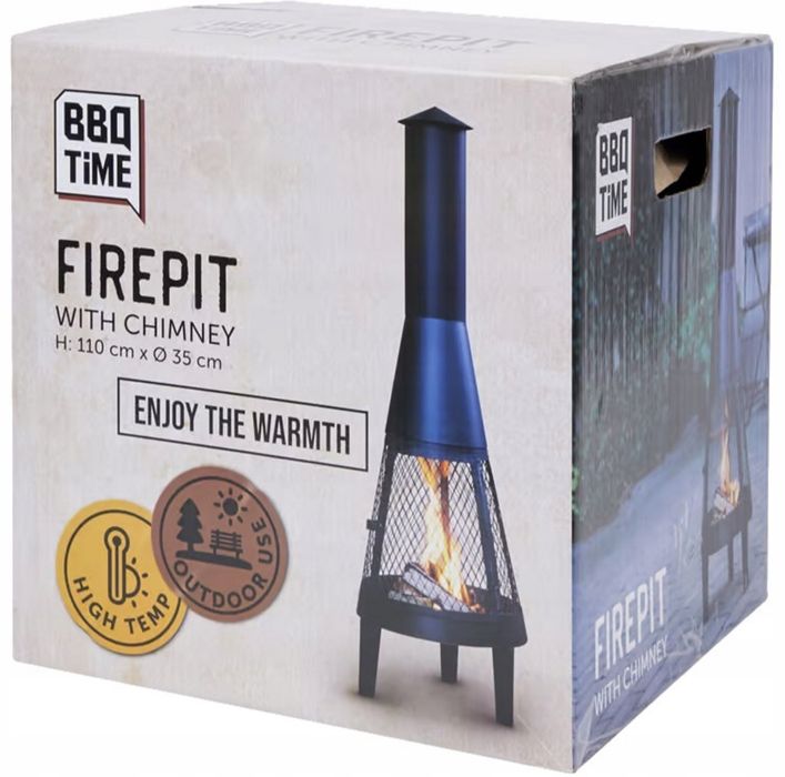 Kominek ogrodowy BBQ Time 110 X 35
