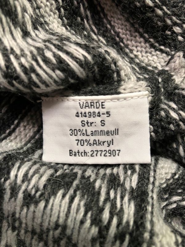 Varde Ciepły Sweter Męski Termiczny Norweski r. S