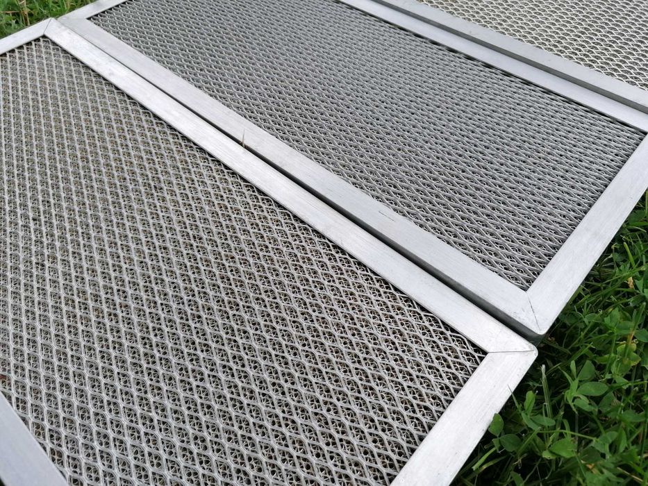 Filtr przeciwtłuszczowy do okapu 5 sztuk 45 x 20 cm