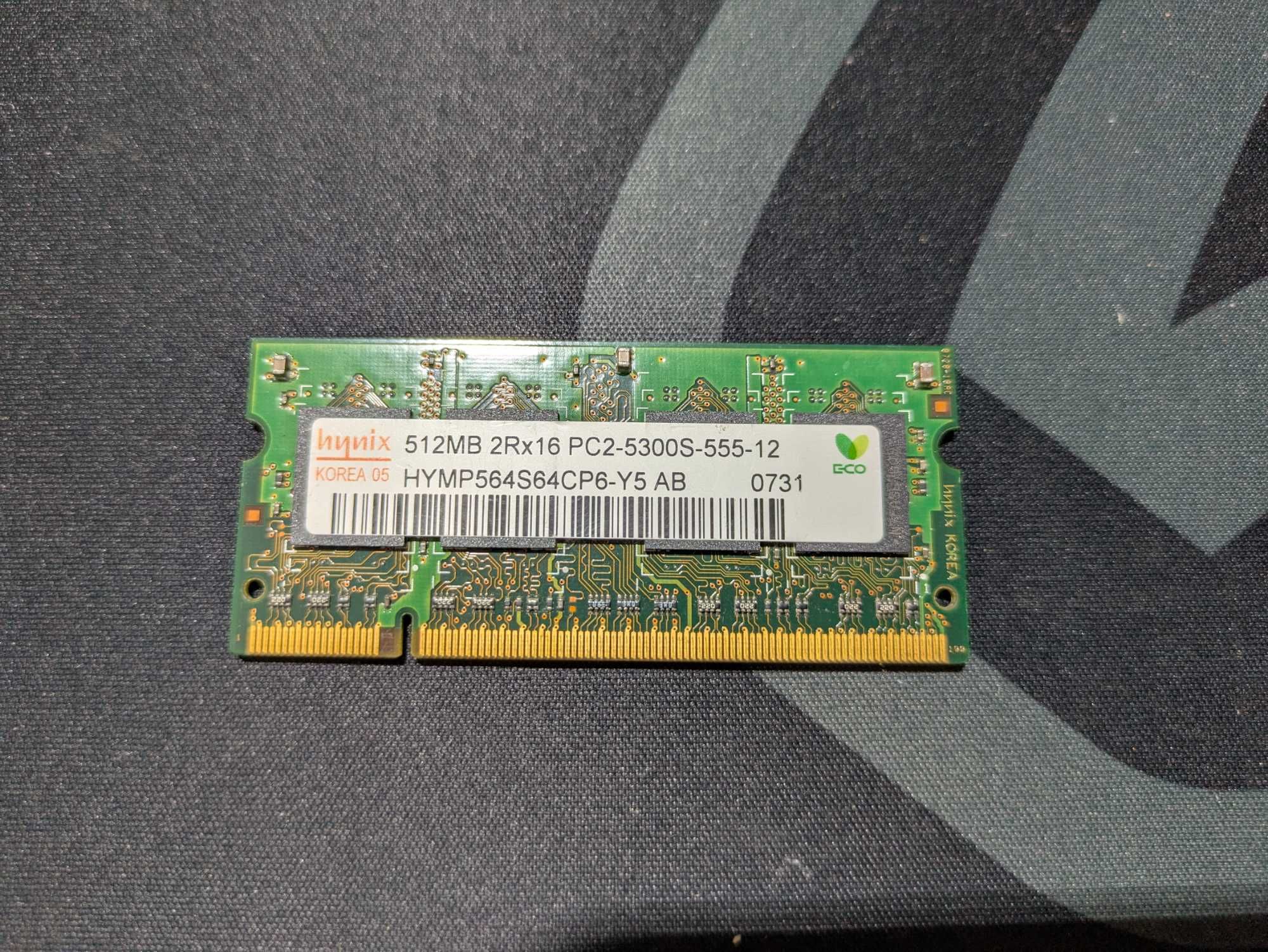 memoria SODIMM 512 DDR2