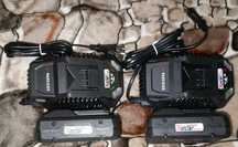 Parkside 2xAkumulator 4ah PAPS 204 B1+ 2xszybka ładowarka PLG 20 C3 4,