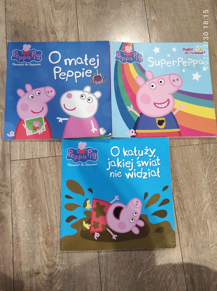 Książka Książeczki Świnka Peppa Opowieści na dobranoc 3 sztuki