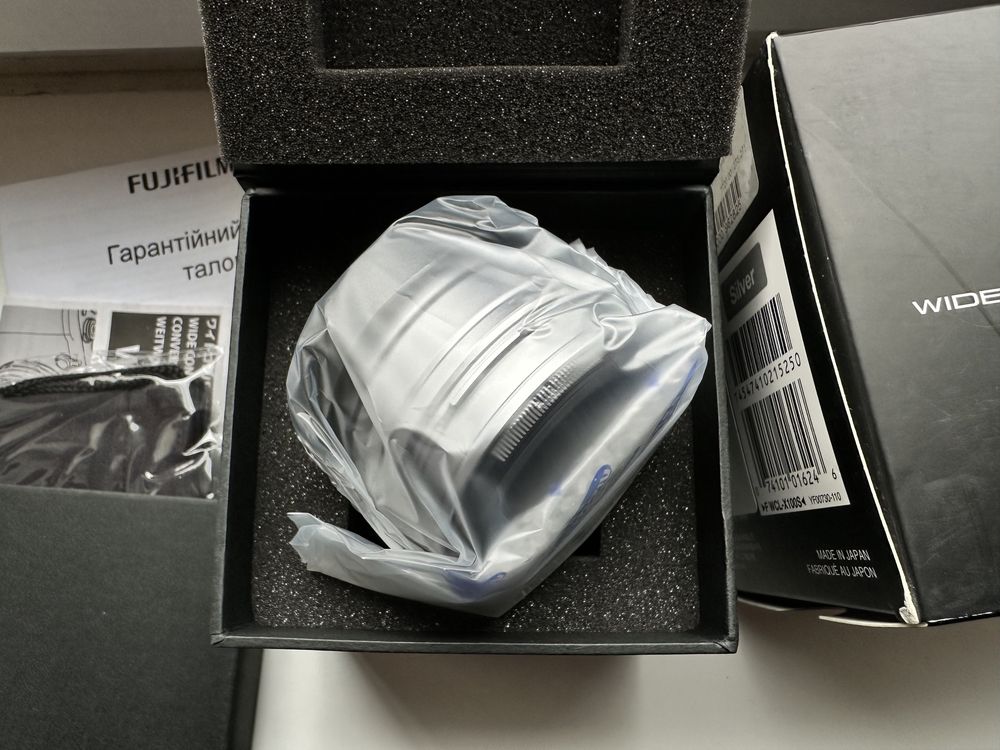 Fujifilm wcl-x100 конвертер для x100/x100s, x100t, x100f, x100v