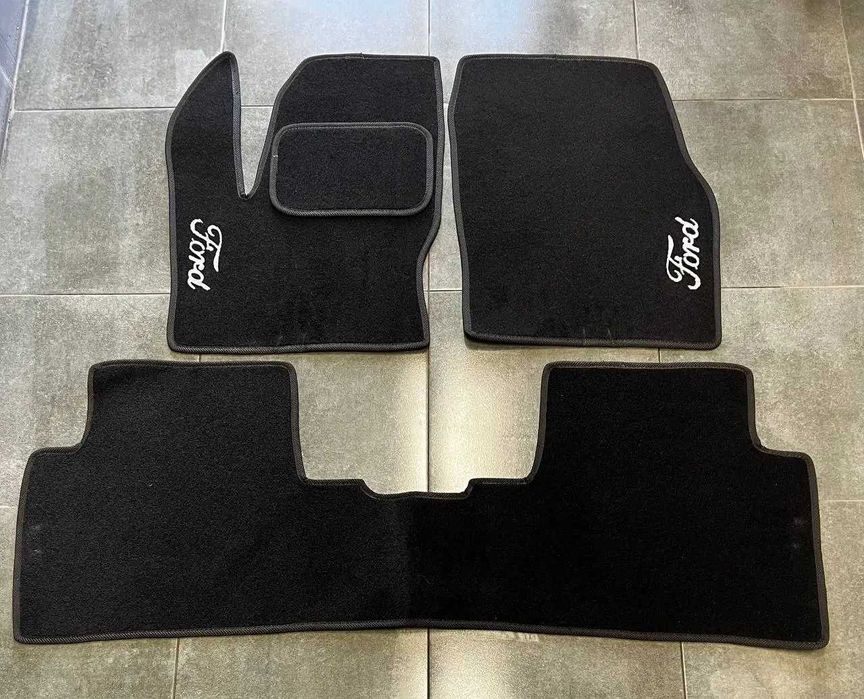 Ворсові коврики для Форд\ Ford Fiesta\ Focus\ C-Max\ S-Max\Edge\поліки