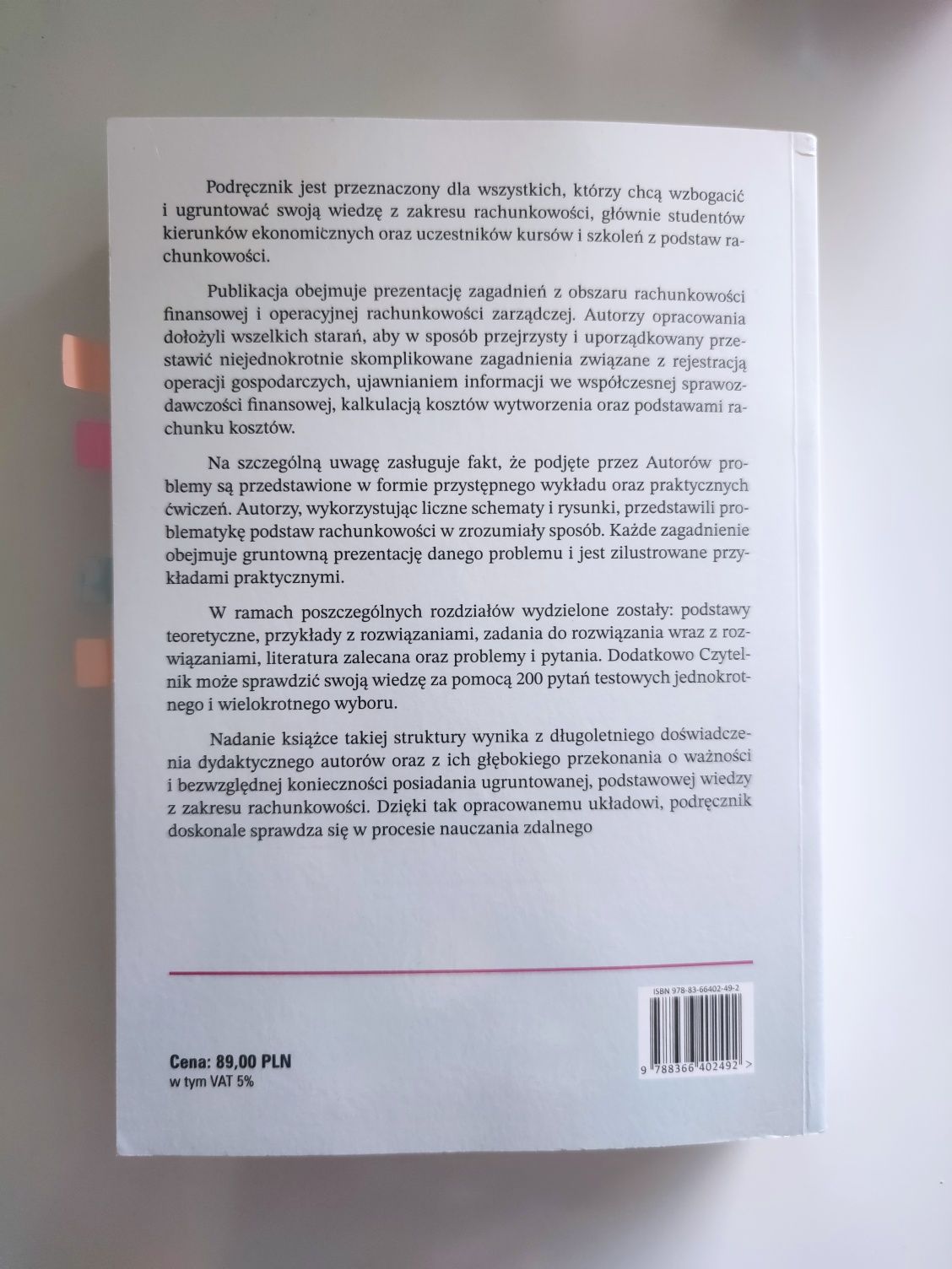 Podręcznik Rachunkowość podstawy pod redakcją Ewy Śnieżek