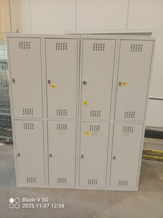 Szafka bhp ubraniowa pracownicza socjalna metalowa na ubrania