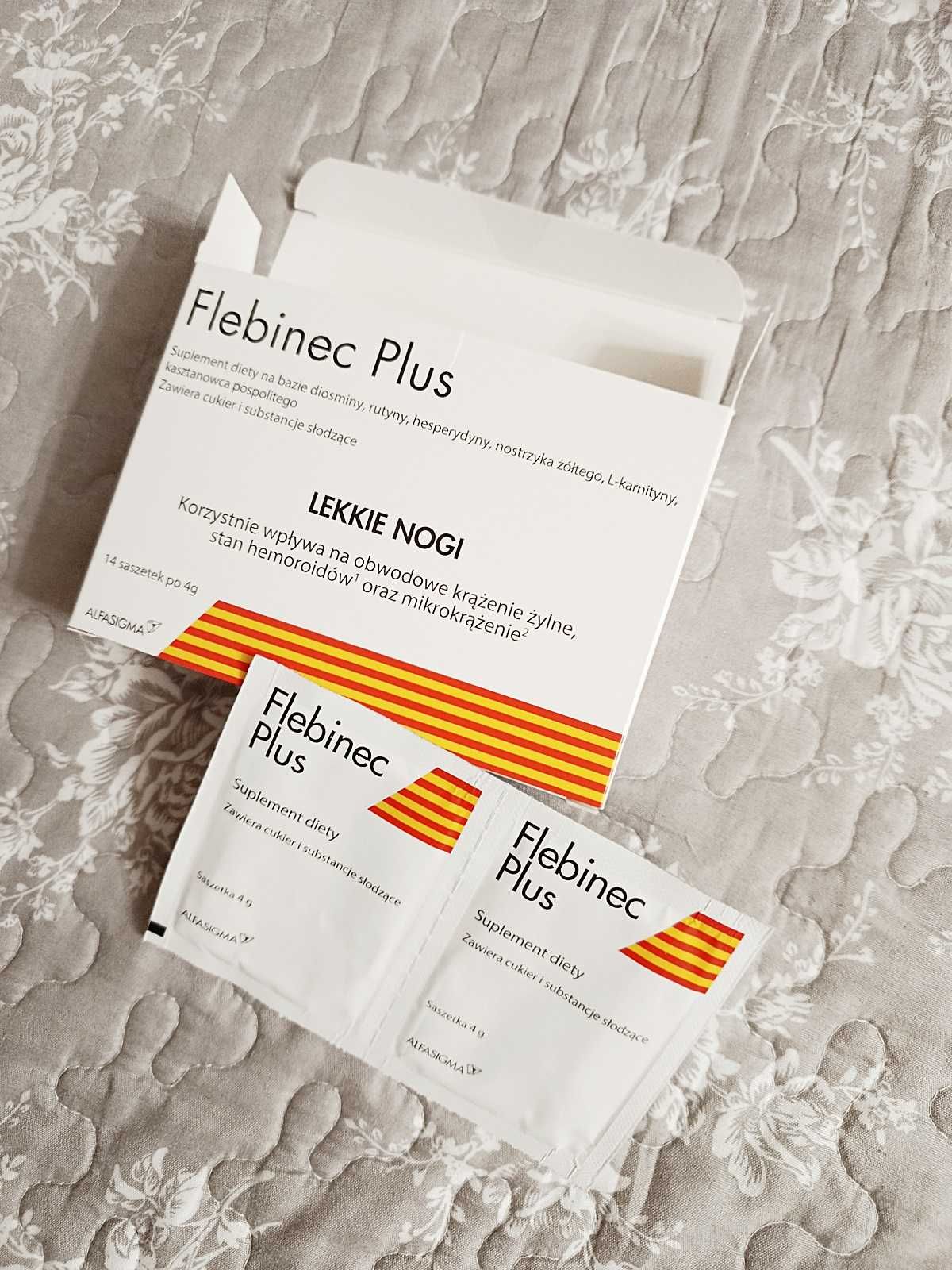 NOWY Flebinec Plus 14 szt. SKUTECZNY na problemy z nogami