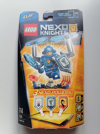 Nowe Lego Nexo Knights 70330 Clay