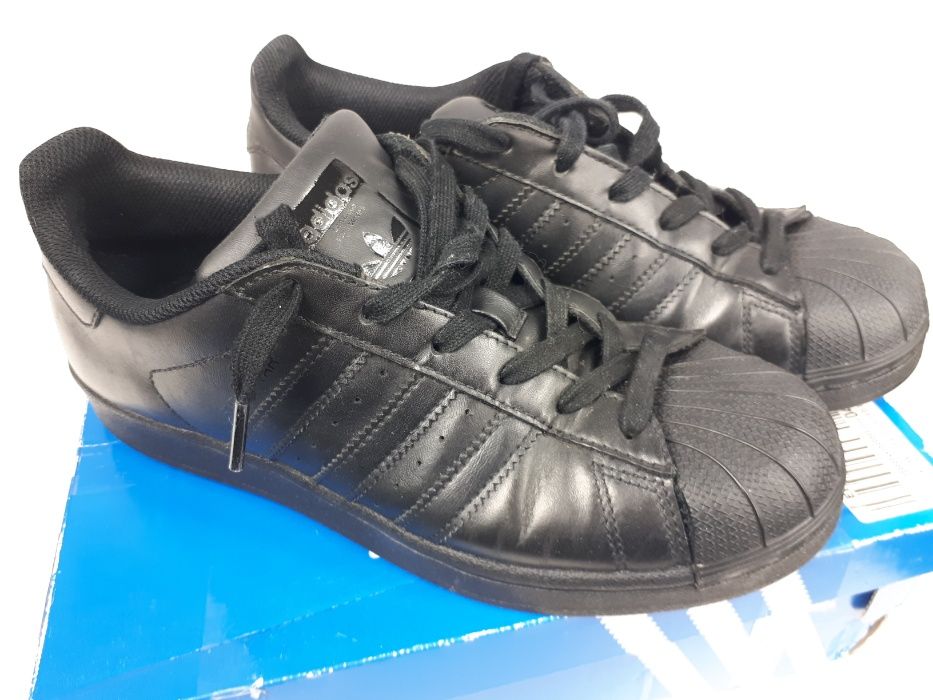Obuwie sportowe ADIDAS superstar czarne us6 eu 38 2/3