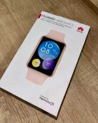Smartwatch HUAWEI Watch Fit 2 Active Różowy + dwa etui ochronne
