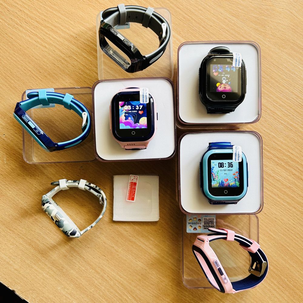 Дитячий смарт годинник телефон Wonlex KT24s PLUS 4G GPS Smart Watch