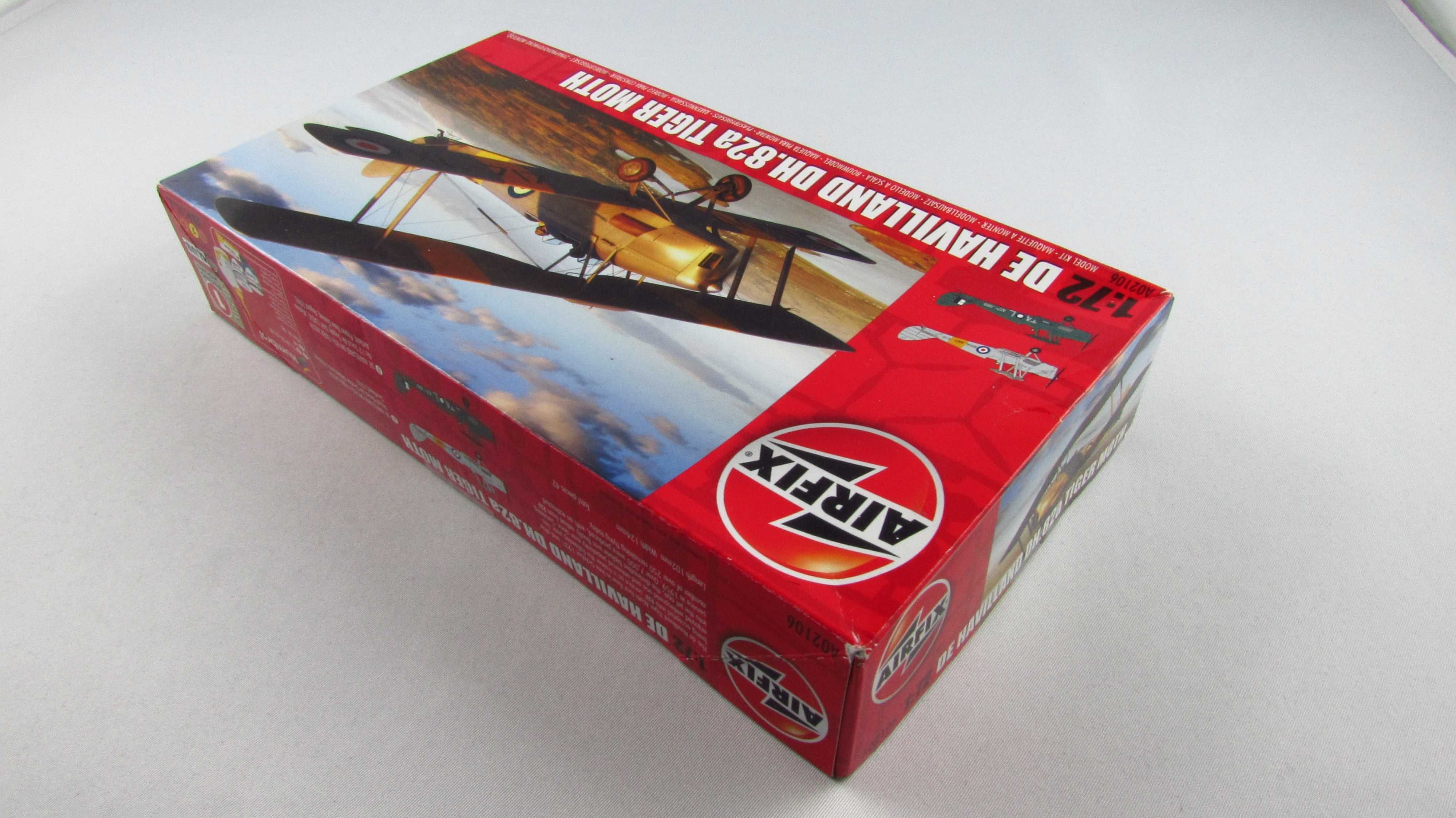 AIRFIX - De Havilland DH.82A Tiger Moth Model Samolot Myśliwiec - 1:72