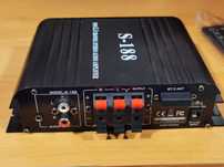 Amplificador Hi-fi 2.1 Modelo S-188 (Bluetooth 5.0, comando, etc)