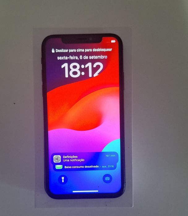 Iphone X em excelente estado 100% operacional