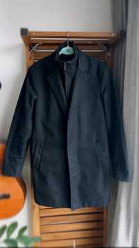 Czarny płaszcz męski Bytom  rozmiar 50