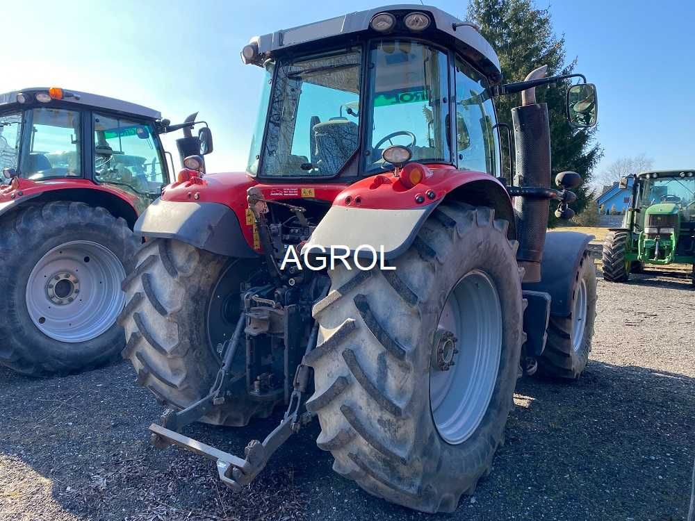 Massey Ferguson 7614, tuz, amortyzowana kabina, oś,