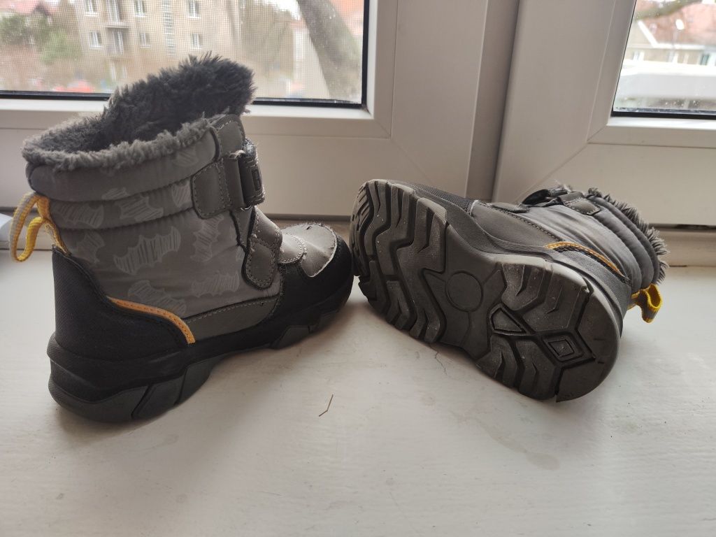 Buty zimowe śniegowce ocieplane smyk Batman 25