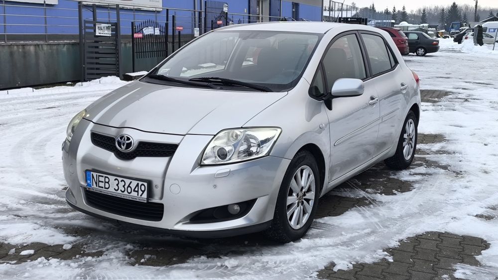 TOYOTA AURIS AUTOMAT 1.6VVTi 124km 2007Rok Bogata Wersja.Wyposazenia