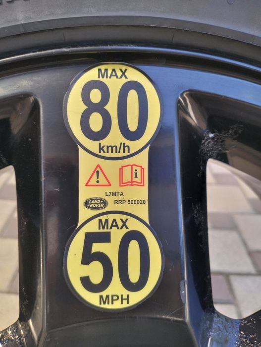 Запасное колесо Renge Rover