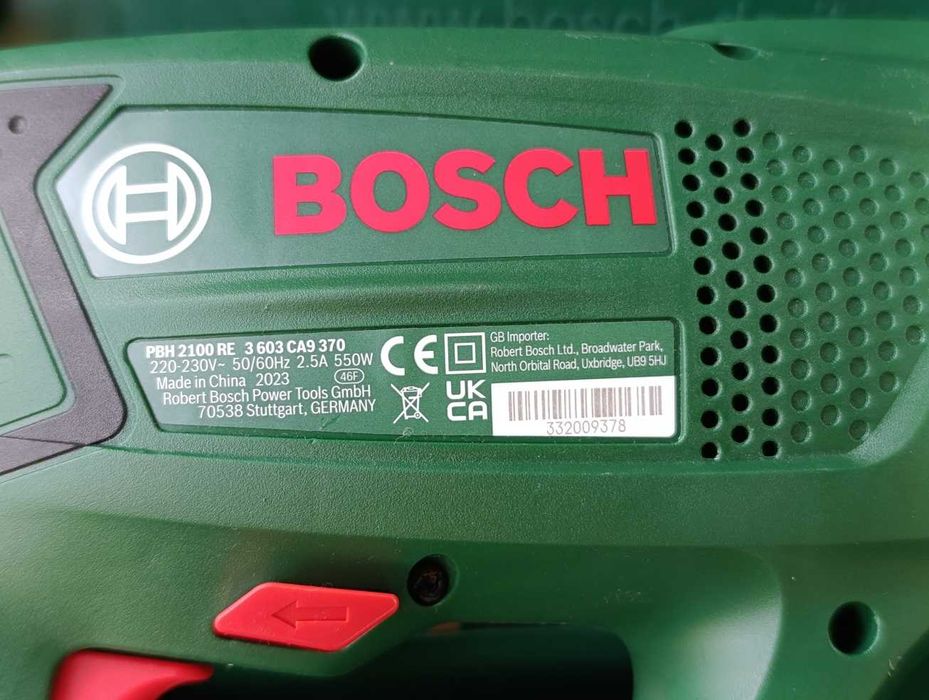 Młotowiertarka wiertarka udarowa Bosch PBH2100RE + walizka JAK NOWA