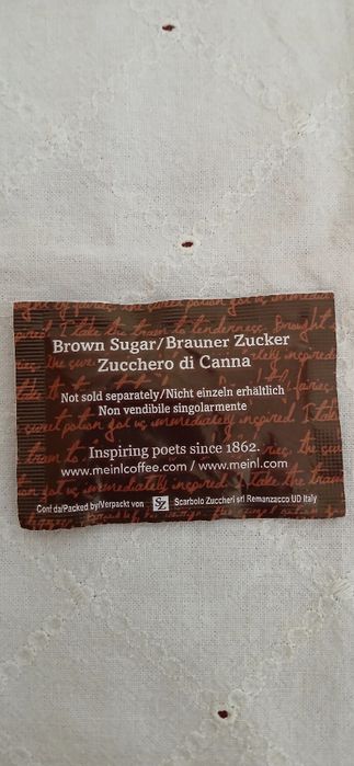 Pacote de açúcar Julius Meini