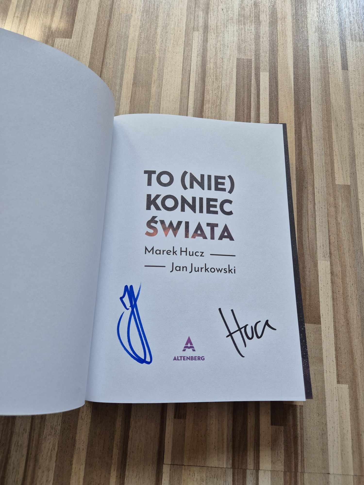 To (nie) koniec świata - G.F. Darwin - z podpisami Autograf